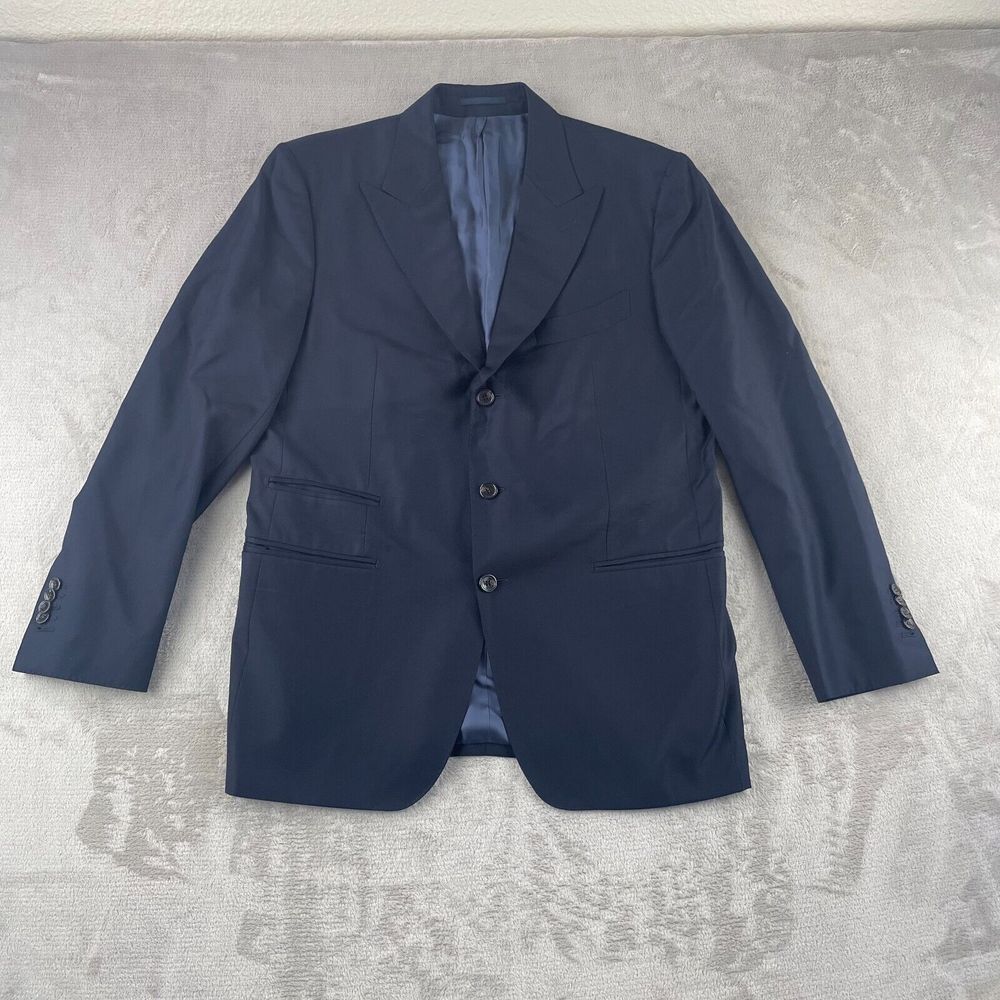 SuitSupply Blazer Sport Coat Men 44 Vitale Barberis Pure Wool Jacket Two Button‎
